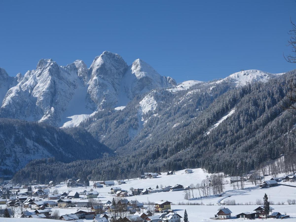 Ferienwohnung Kunterbunt Gosau Exterior foto